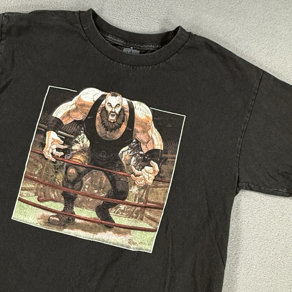 WWE Braun Strowman Double Sided Black Short Sleeve T Shirt 2018 Youth Large